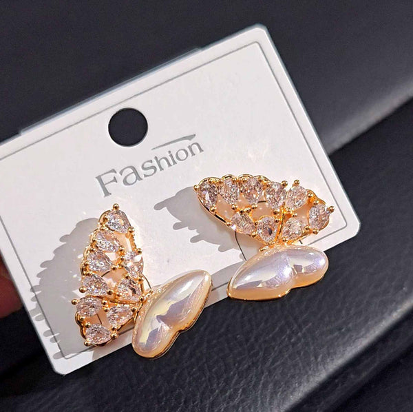 Butterfly Cz Earrings 1